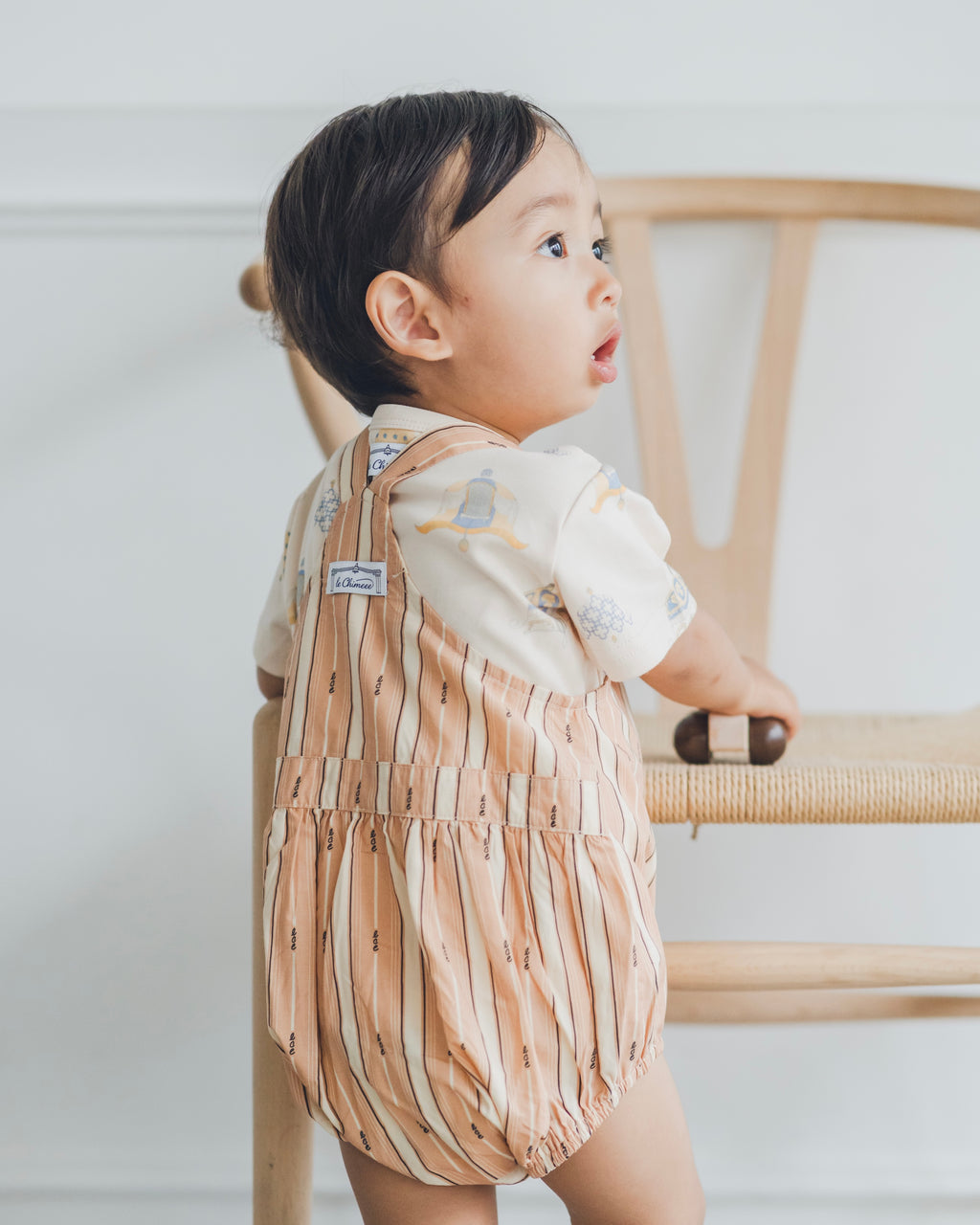Salopette  -lce stripe-
