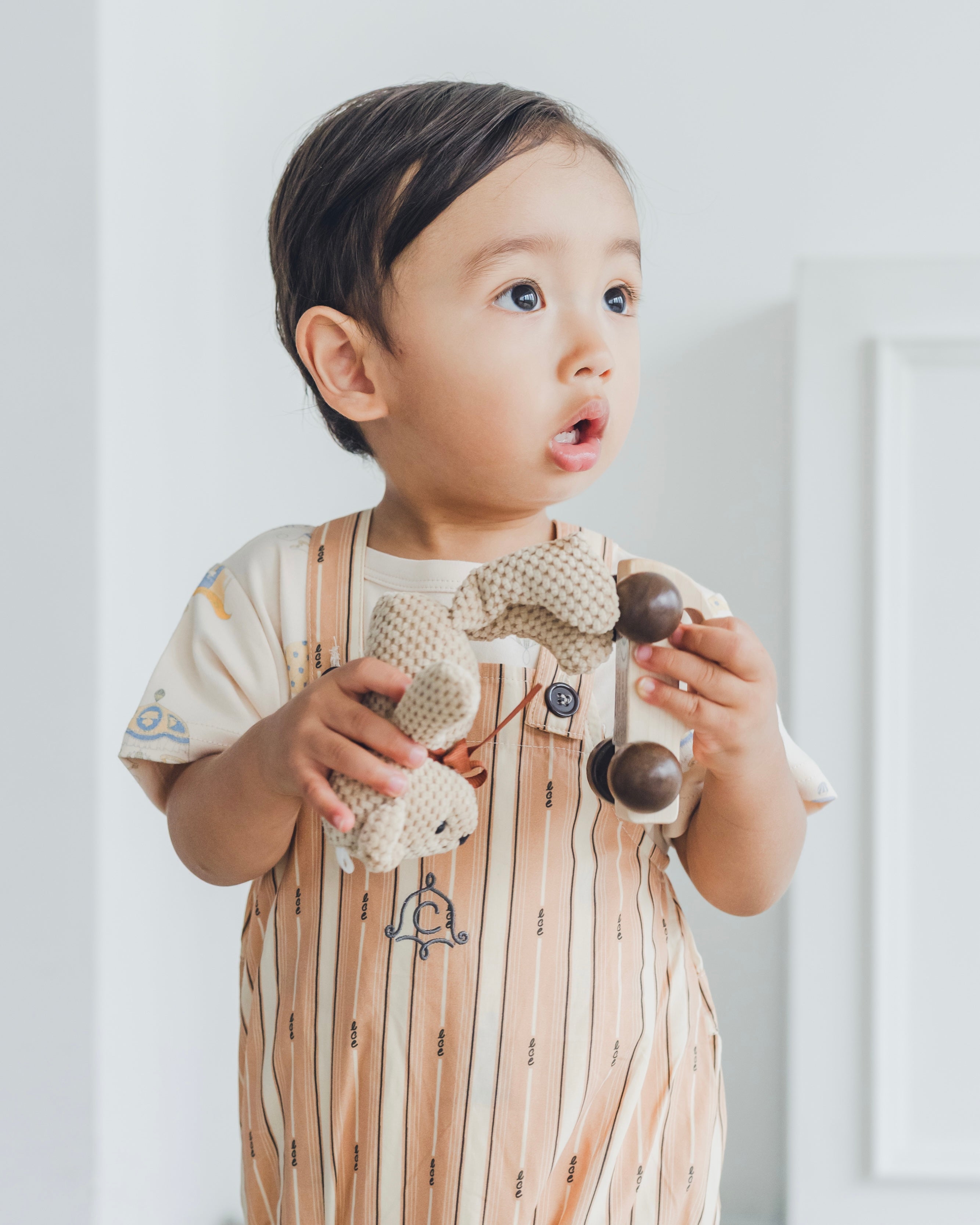 Salopette  -lce stripe-