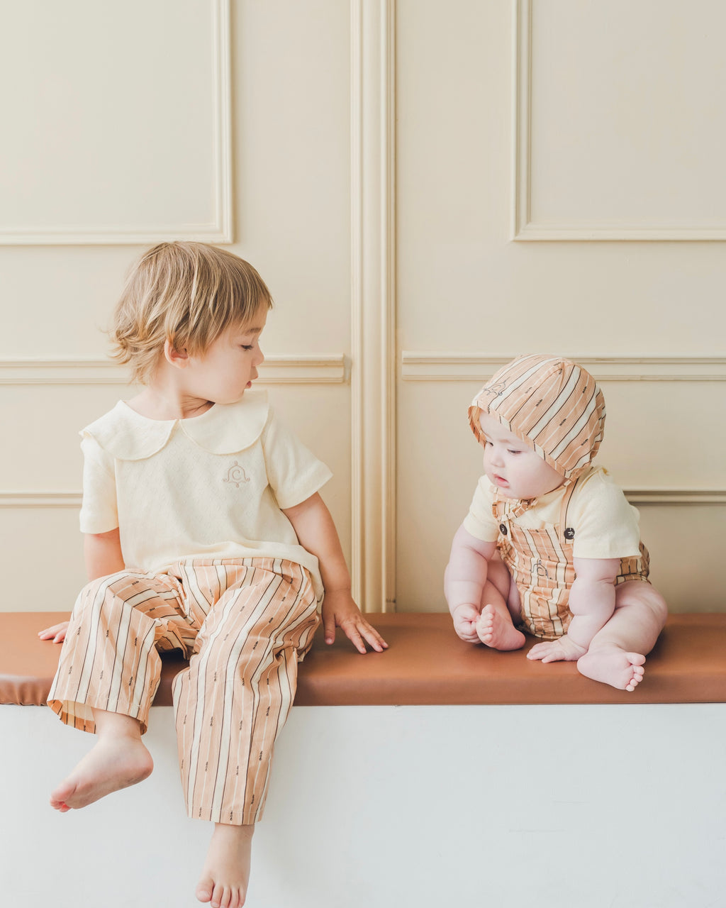 Bonnet  -lce stripe-