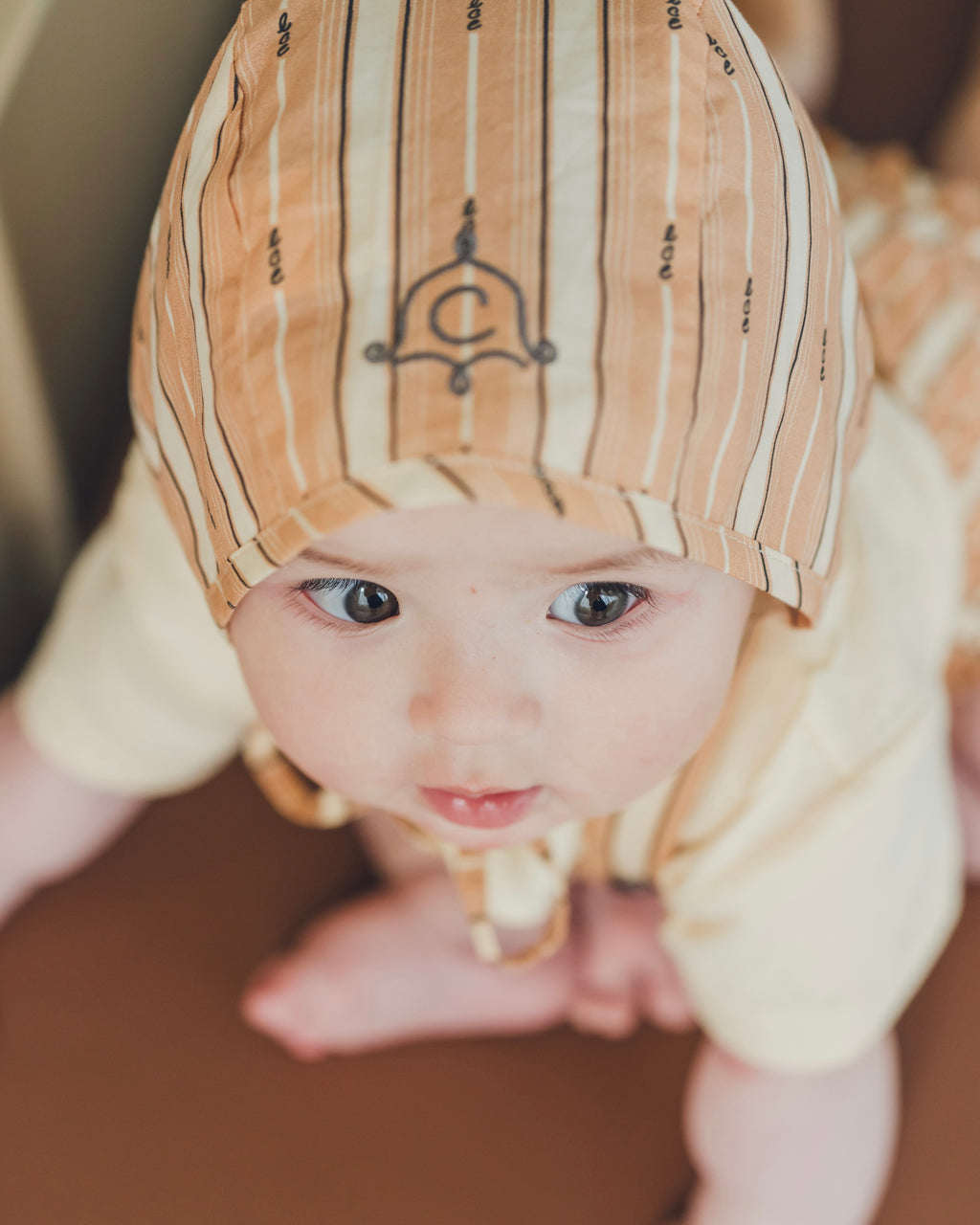 Bonnet  -lce stripe-