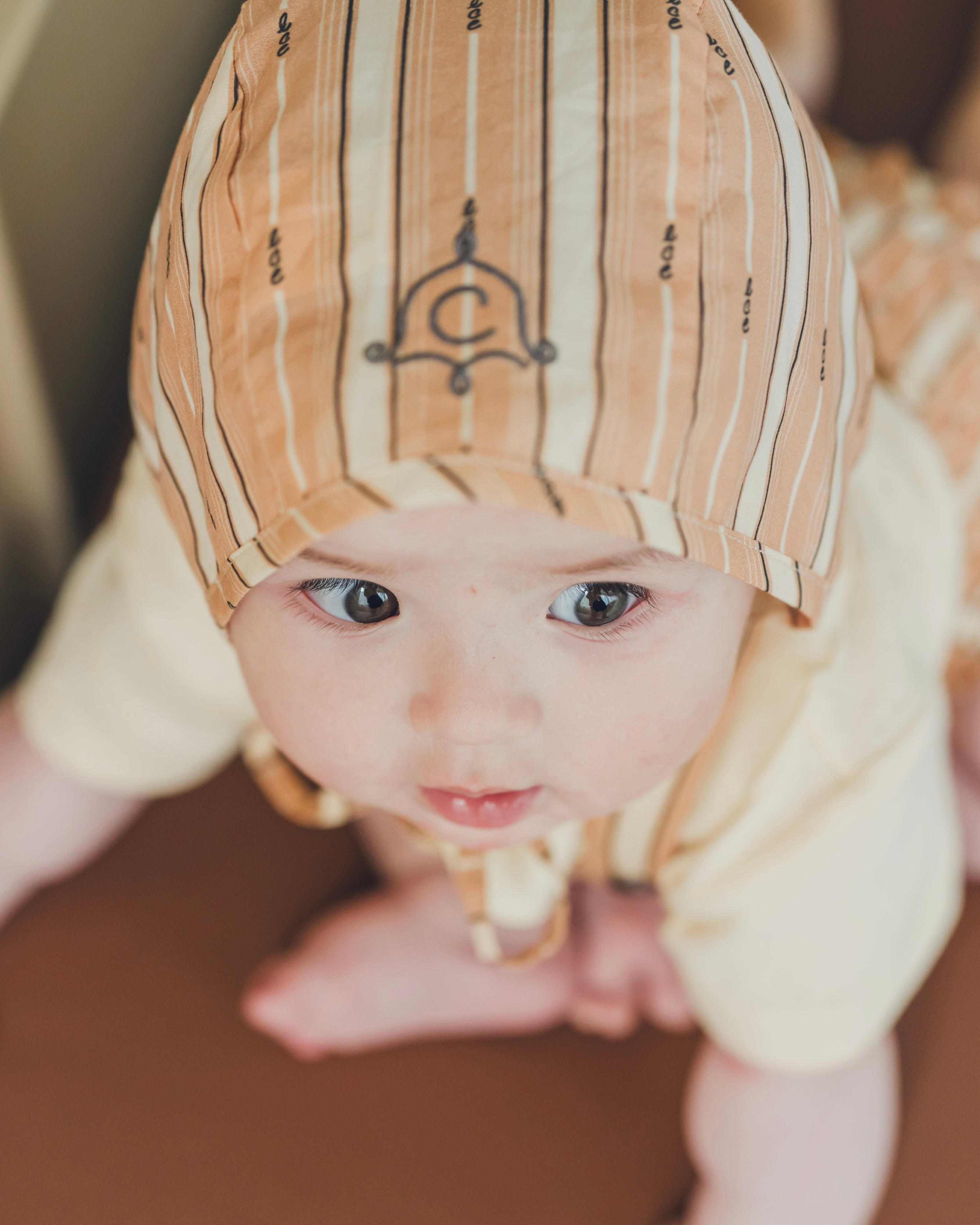 Bonnet  -lce stripe-