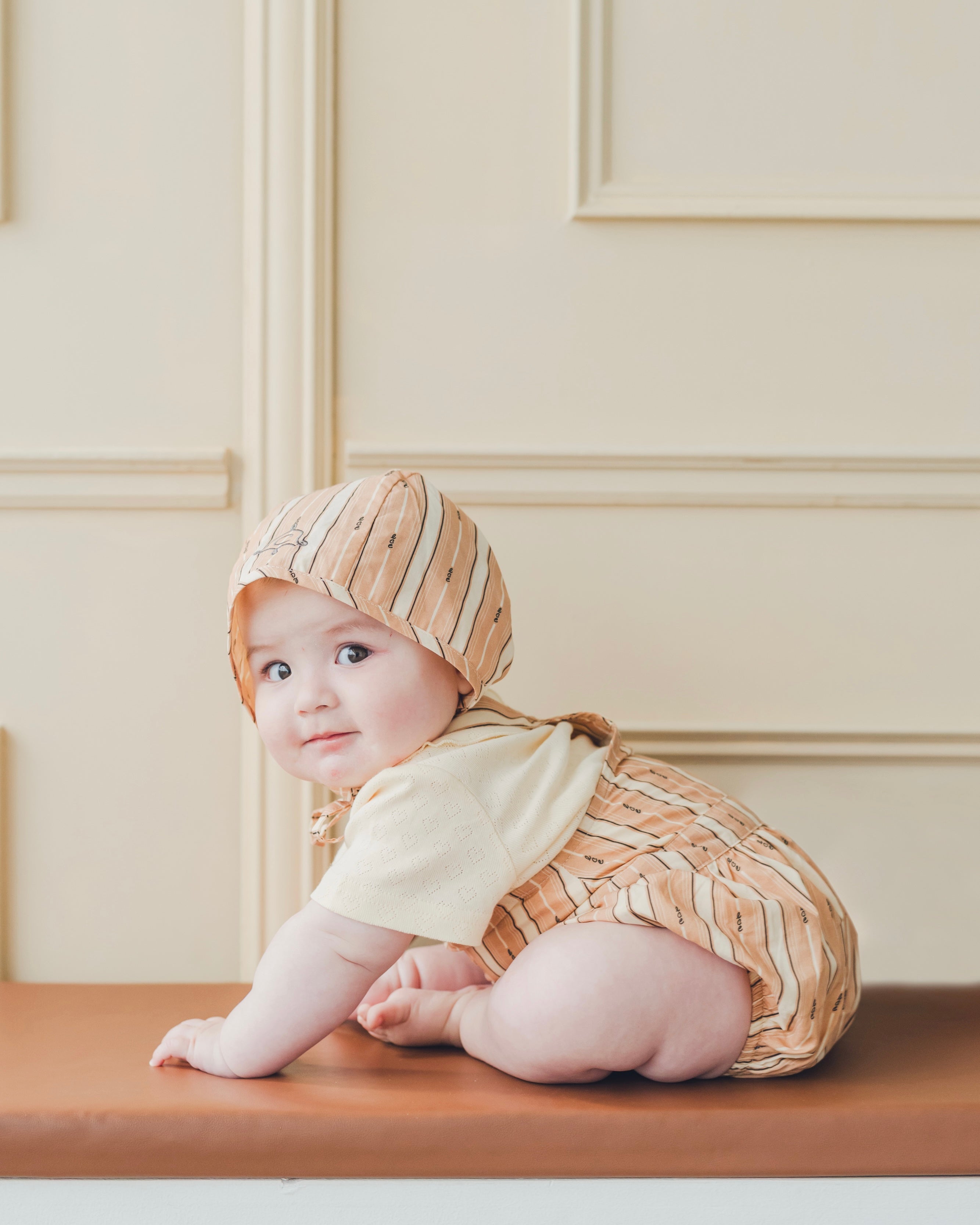 Bonnet  -lce stripe-