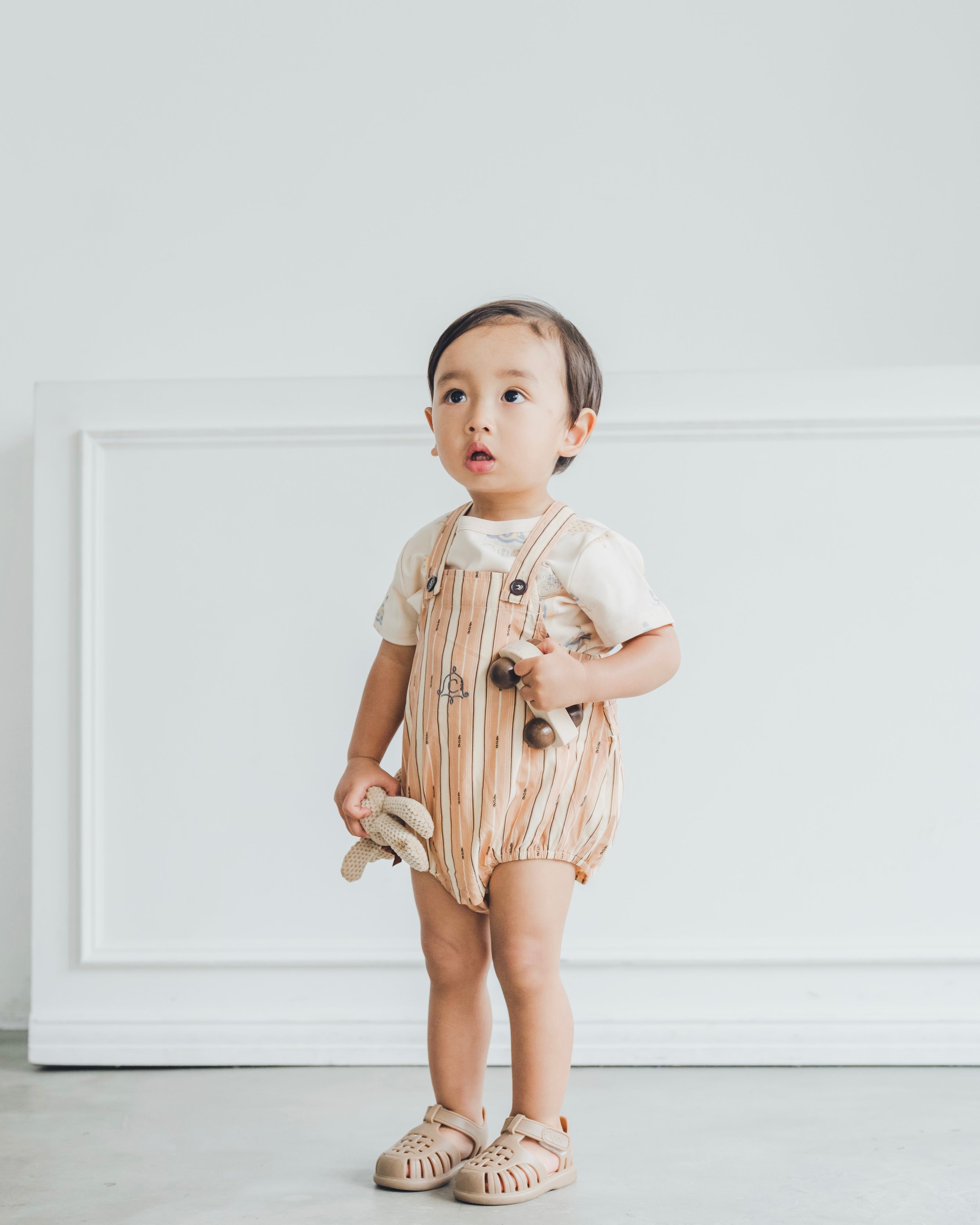 Salopette  -lce stripe-