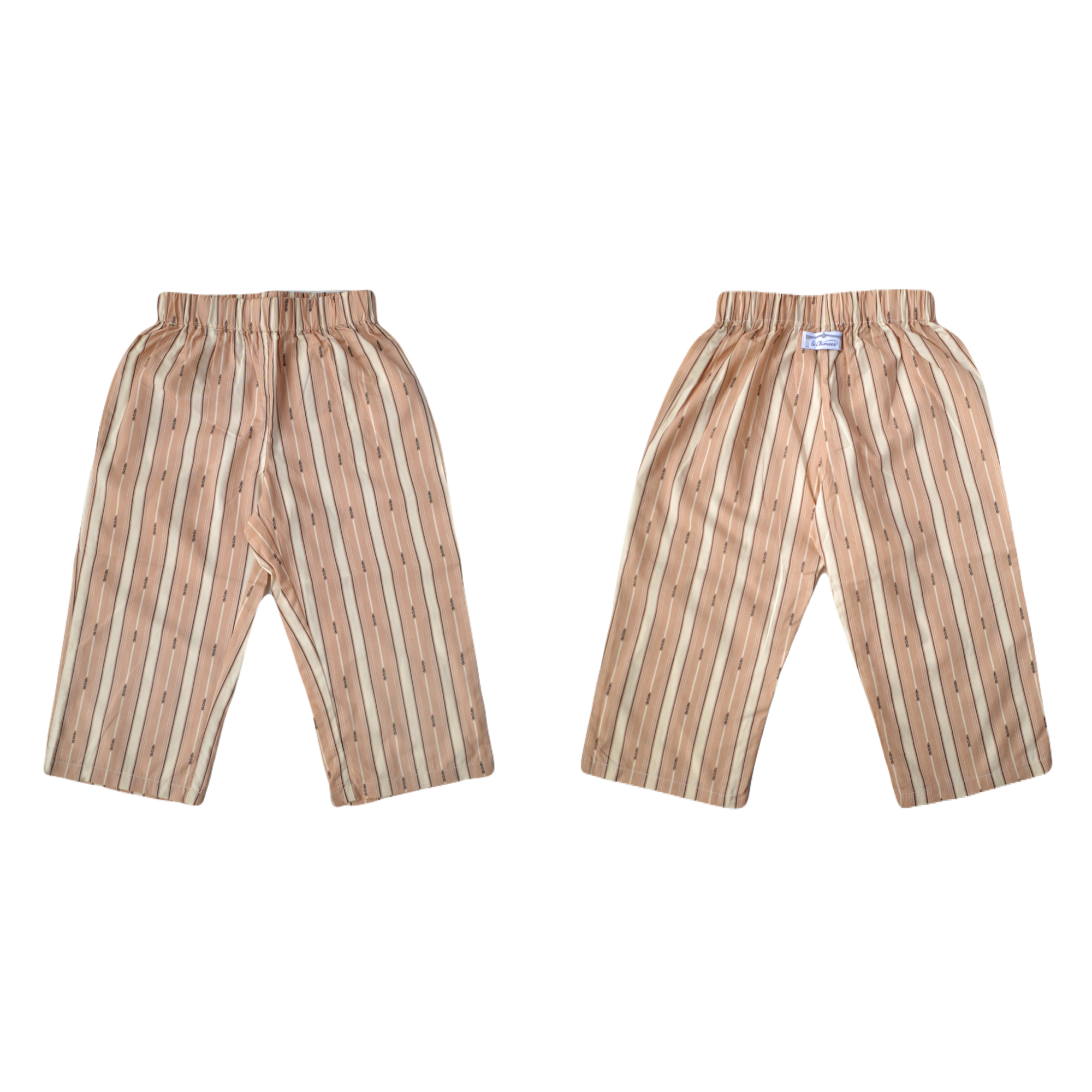 Straight Pants -lce stripe-